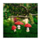 GlowShroom 3Piece Mini Mushroom Garden Decor GlowintheDark Fairy Garden Miniatures 3