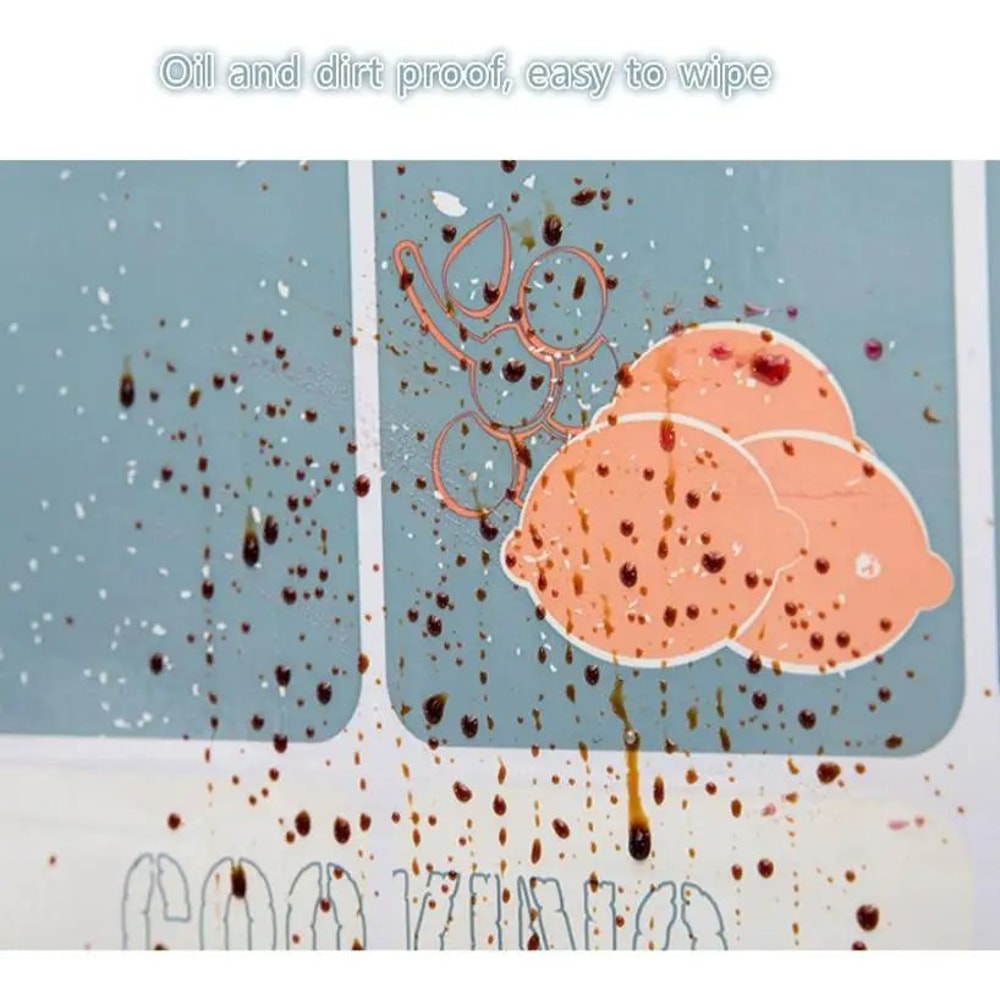 CleanShield Kitchen Wall Protection Film Waterproof OilProof Tile Sticker For Backsplash 2