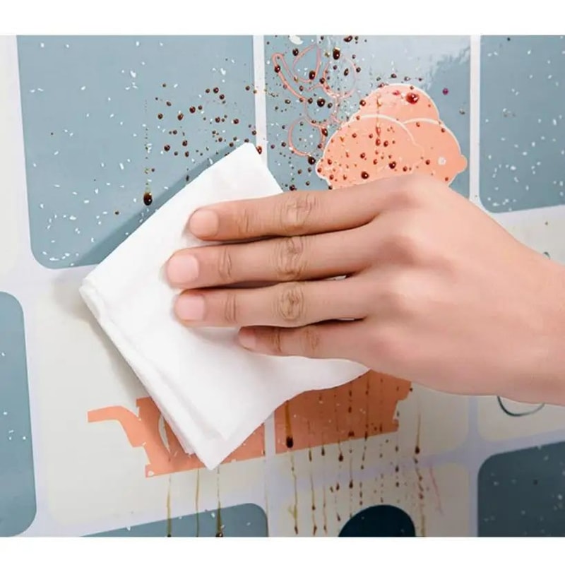 CleanShield Kitchen Wall Protection Film Waterproof OilProof Tile Sticker For Backsplash 3