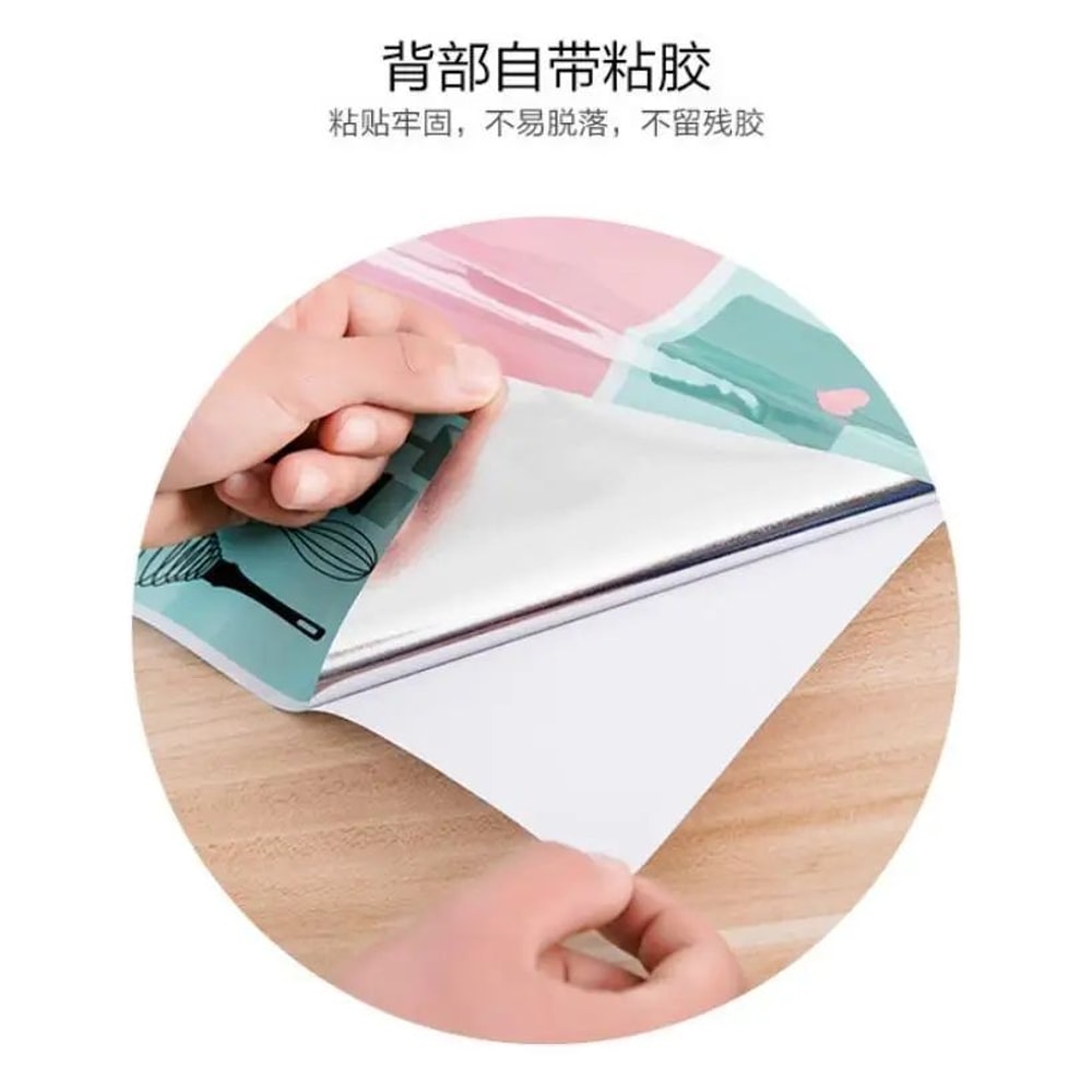 CleanShield Kitchen Wall Protection Film Waterproof OilProof Tile Sticker For Backsplash 4