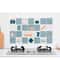CleanShield Kitchen Wall Protection Film Waterproof OilProof Tile Sticker For Backsplash 6