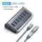 Yottamaster 7Port USBC 32 Hub Powered 10Gbps USB Data Hub With 5V3A Adapter 6