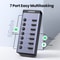 UGREEN 7Port USB 30 Hub With Individual Switches Power Adapter 1