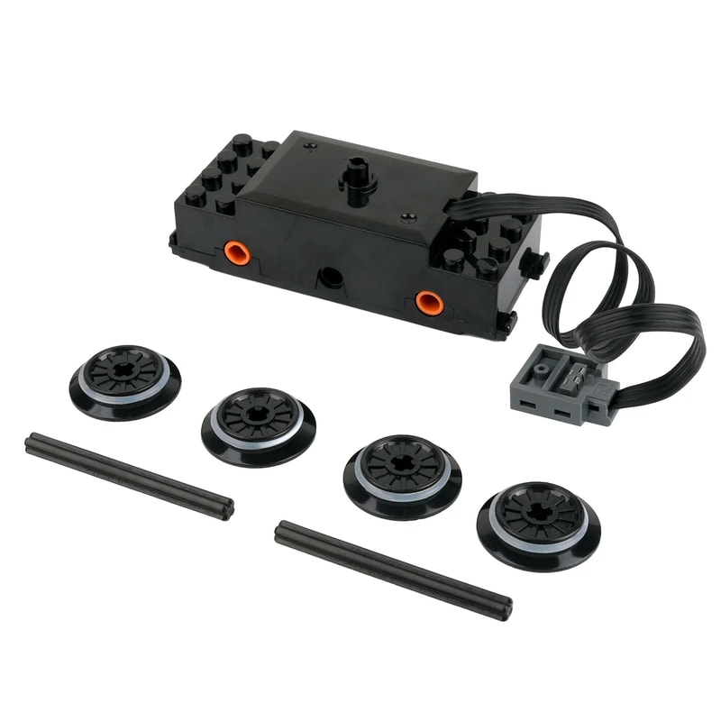 HighTech Train Track Motor Power Functions Remote Control Building Blocks Set 3