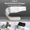 4in1 Magnetic Wireless Charging Station 15W Fast Charger Stand For IPhone AirPods Apple Watch 0