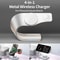 4in1 Magnetic Wireless Charging Station 15W Fast Charger Stand For IPhone AirPods Apple Watch 0