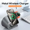 4in1 Magnetic Wireless Charging Station 15W Fast Charger Stand For IPhone AirPods Apple Watch 1