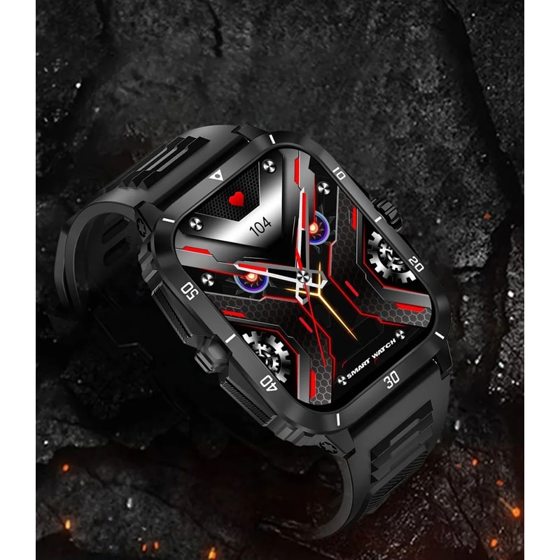 KT71 Bluetooth Calling Smartwatch With Heart Rate Blood Oxygen Monitor 5