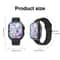 201 HD Sports Smart Watch With Bluetooth Calling Health Monitor 1