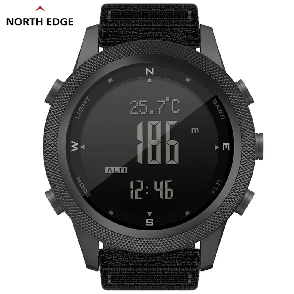 NORTH EDGE APACHE46 Outdoor Sports Watch With Altimeter Barometer Compass 5