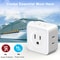 5Way Wall Outlet Extender With Multi Plug Splitter Design 3