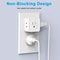 5Way Wall Outlet Extender With Multi Plug Splitter Design 4