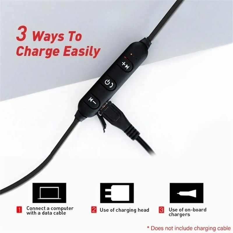 XT11 Magnetic Bluetooth Sports Earphones With Deep Bass Mic 1