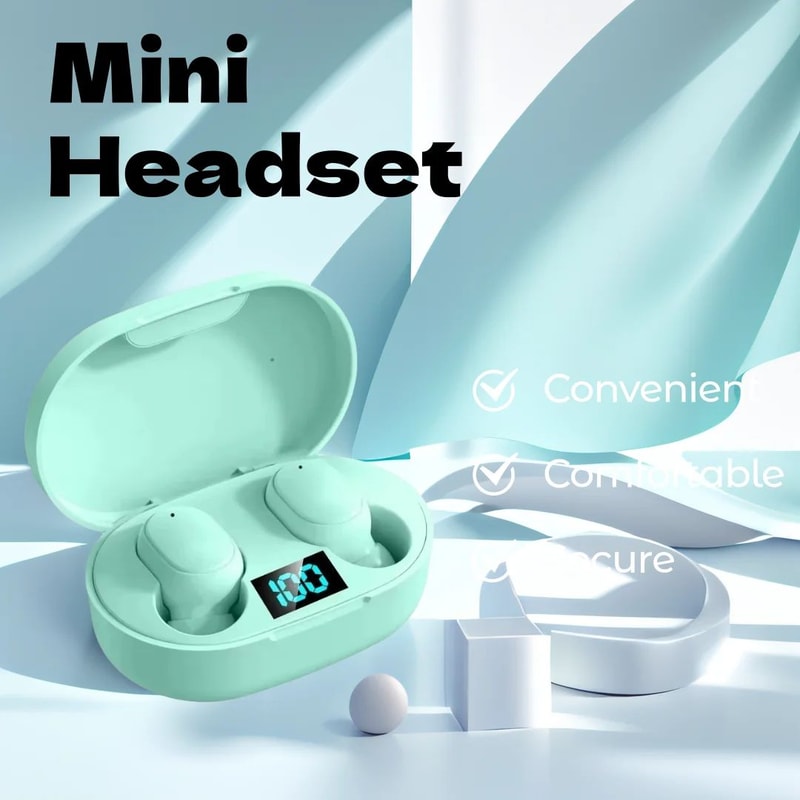 E6S TWS Wireless Bluetooth Earbuds With Noise Cancelling Mic 6