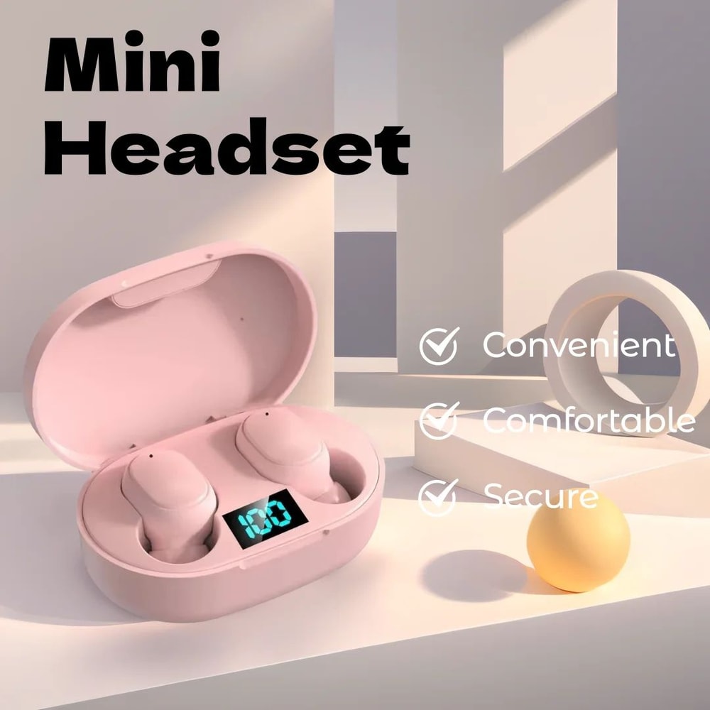 E6S TWS Wireless Bluetooth Earbuds With Noise Cancelling Mic 7