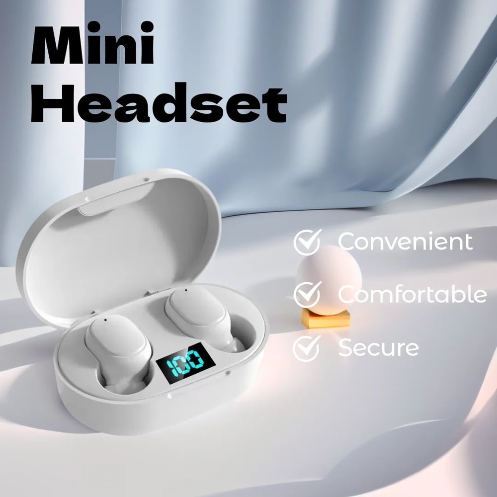 E6S TWS Wireless Bluetooth Earbuds With Noise Cancelling Mic 8