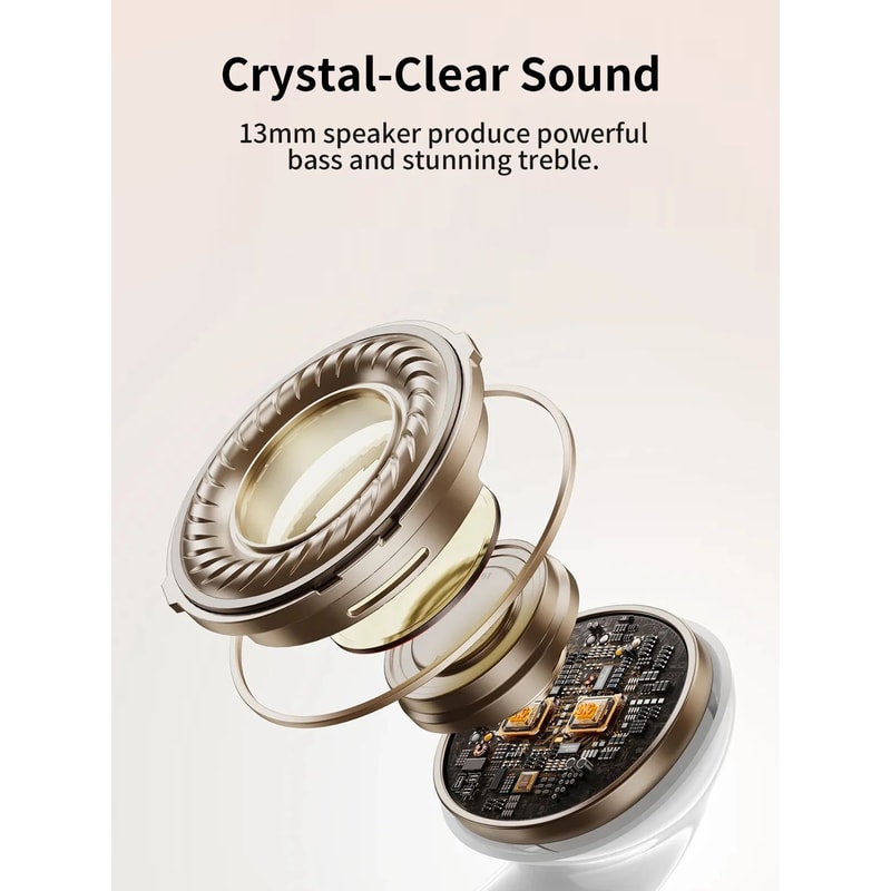 True Wireless Bluetooth Earbuds With HiFi Sound For Music Sports 1