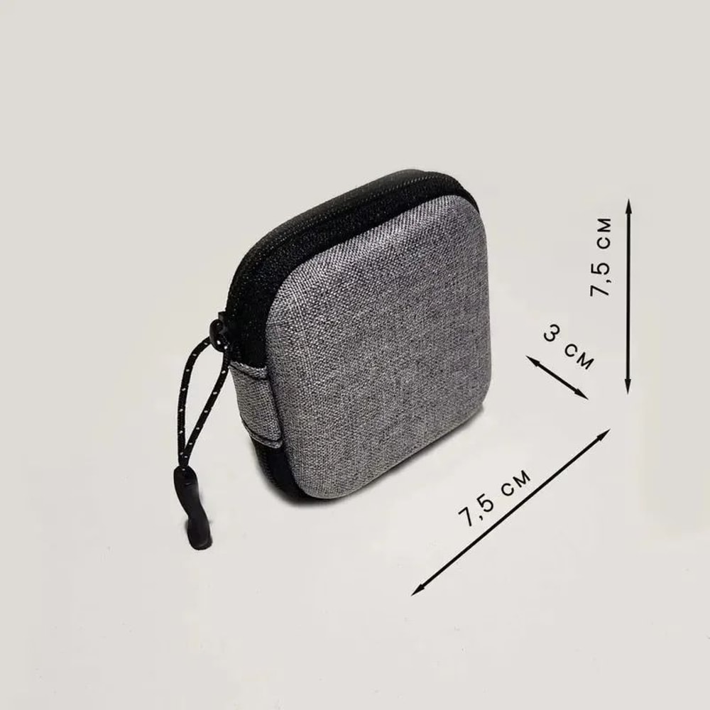 Hard Shell Shockproof Headphone Carrying Case With Accessory Storage 1