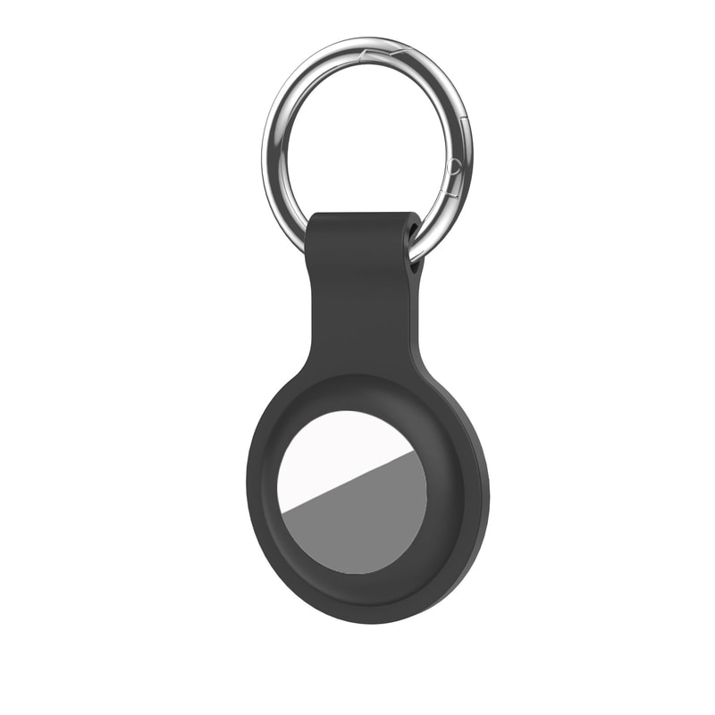 Silicone AirTag Case With Keychain AntiScratch Apple AirTag Cover Protective Holder 6