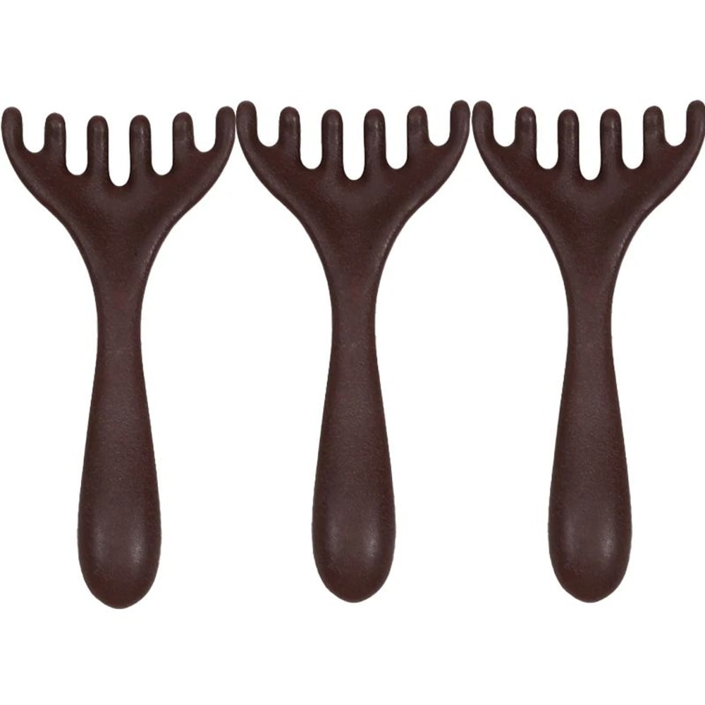 Wooden Meridian Head Massager Comb 6Claw AntiStatic Scalp Massage Tool For Circulation Relaxation 8