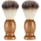 Premium Badger Hair Shaving Brush With Wooden Handle Classic Men Beard Lather Brush 1