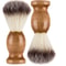 Premium Badger Hair Shaving Brush With Wooden Handle Classic Men Beard Lather Brush 3
