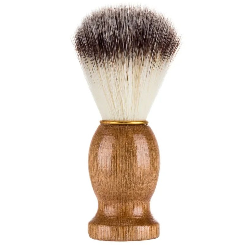 Premium Badger Hair Shaving Brush With Wooden Handle Classic Men Beard Lather Brush 4