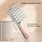 Dual WideTooth Curly Hair Comb Volumizing Wide Tooth Comb For Detangling Scalp Massage 0