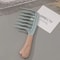 Dual WideTooth Curly Hair Comb Volumizing Wide Tooth Comb For Detangling Scalp Massage 3