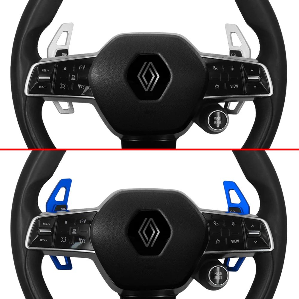 Aluminum Renault Paddle Shifter Extension For Espace Rafale Austral Megane ETech 20232026 1