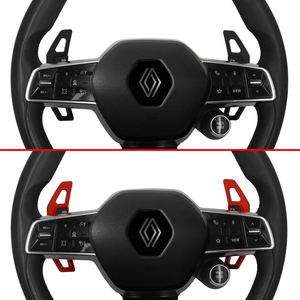 Aluminum Renault Paddle Shifter Extension For Espace Rafale Austral Megane ETech 20232026 2