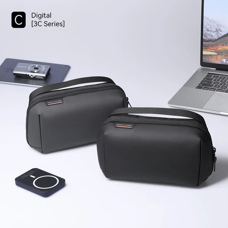 TravelReady Tech Organizer Pouch Portable Electronics Storage Case For Cables Gadgets 1