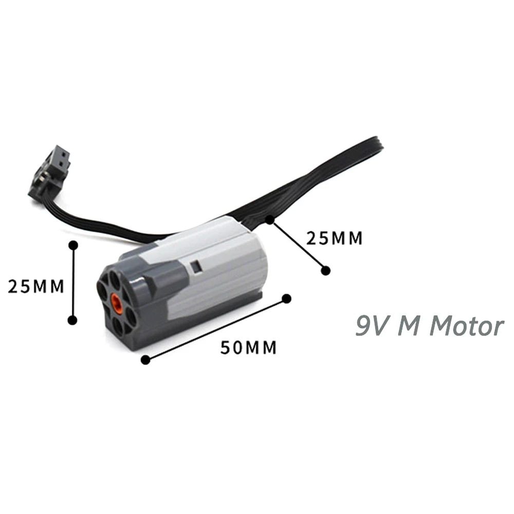 9Piece PF Building Blocks Motor Kit With IR Remote MOC Technology Power Functions Set 2