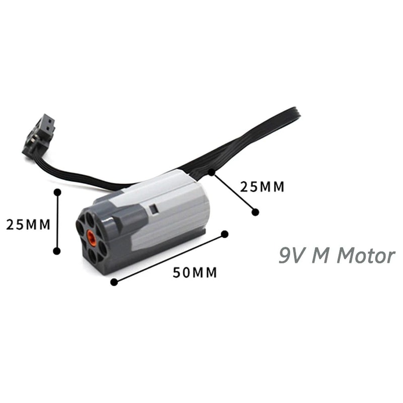 9Piece PF Building Blocks Motor Kit With IR Remote MOC Technology Power Functions Set 2