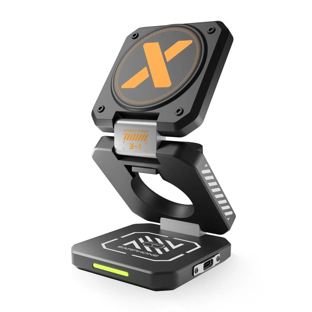 30W Foldable 3 In 1 Wireless Charging Station Magnetic Fast Charger For IPhone Apple Watch AirPod 11