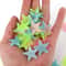 Glow In The Dark Star Wall Stickers Set With Moon 3D Luminous Bedroom Ceiling Decor 2