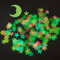 Glow In The Dark Star Wall Stickers Set With Moon 3D Luminous Bedroom Ceiling Decor 6