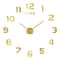 Glow In The Dark Silent Wall Clock Modern DIY Luminous Home Decor 7