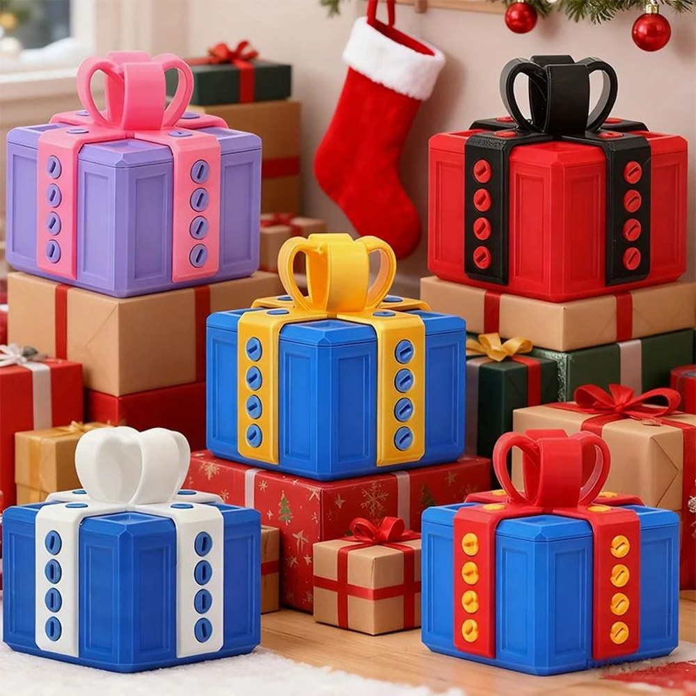 Middle Finger Surprise Gift Box Funny Prank Desk Toy 1