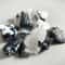 Natural Black Tourmaline And White Quartz Crystal Raw Healing Mineral Specimen 5