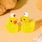 Glow In The Dark Nurse Duck Figurines Mini Fairy Garden Decor Set 5 Or 10 PCS 1
