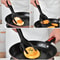 2in1 Grip Flip Spatula Tongs NonStick Egg Pancake Turner 4