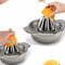 LMETJMA Stainless Steel Lemon Squeezer Manual Citrus Juicer Reamer Cup 6