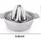 LMETJMA Stainless Steel Lemon Squeezer Manual Citrus Juicer Reamer Cup 7