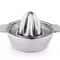 LMETJMA Stainless Steel Lemon Squeezer Manual Citrus Juicer Reamer Cup 9
