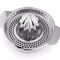 LMETJMA Stainless Steel Lemon Squeezer Manual Citrus Juicer Reamer Cup 10