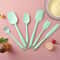 6 Piece Silicone Spatula Set AllinOne Baking Frosting Tools Kit 4