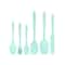 6 Piece Silicone Spatula Set AllinOne Baking Frosting Tools Kit 7