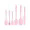 6 Piece Silicone Spatula Set AllinOne Baking Frosting Tools Kit 8