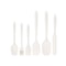 6 Piece Silicone Spatula Set AllinOne Baking Frosting Tools Kit 10